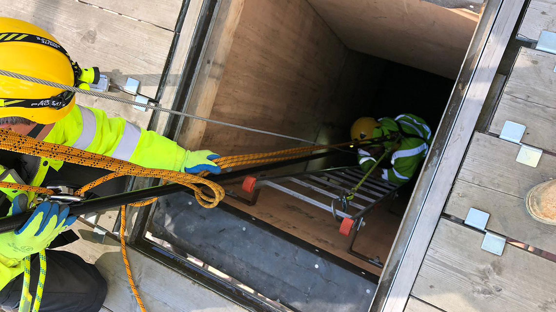 Confined Space Entry and Rescue Training | Lenmark Construction